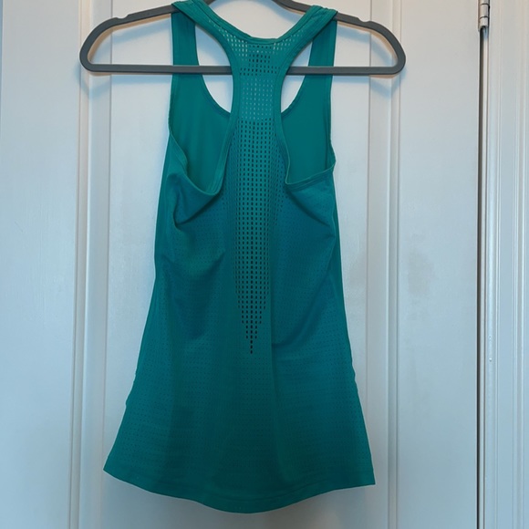 Nike Dri-fit turquoise racerback tank - Picture 5 of 7